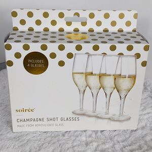 Champaign Shot Glasses  